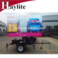 Vollfarb-Portable VMS-Trailer mit Video-LED-Display / Bildschirm